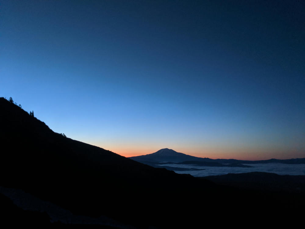 Mt. Adams at Sunrise
